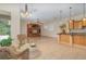 Relaxing sitting area blending with the open kitchen and living space at 336 Highcroft Ct, Lake Mary, FL 32746