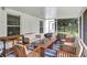 Spacious screened porch, perfect for relaxing or entertaining while overlooking the backyard at 3706 Andover Cay Blvd, Orlando, FL 32825