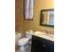 Neutral bathroom with bathtub, toilet, vanity, sink, and tile at 385 Lynchfield Ave, Altamonte Springs, FL 32714
