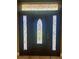 Elegant front door with decorative glass panels and intricate design at 385 Lynchfield Ave, Altamonte Springs, FL 32714