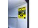 Close up of Energy Guide sticker inside refrigerator, displaying yearly energy cost at 385 Lynchfield Ave, Altamonte Springs, FL 32714