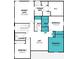 Second-floor plan featuring a primary suite, three additional bedrooms, and a versatile loft area at 466 Free Range Dr, Clermont, FL 34715