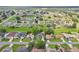 Extensive aerial shot of the neighborhood and this single-Gathering home at 857 Marquis Ct, Kissimmee, FL 34759