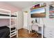 Charming bedroom with a sleek vanity and a wall-mounted television for entertainment at 857 Marquis Ct, Kissimmee, FL 34759