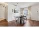 Elegant dining area featuring modern furnishings and ample natural light, great for gathering at 857 Marquis Ct, Kissimmee, FL 34759