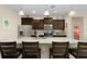 Well-equipped kitchen featuring granite countertops, stainless appliances, and a breakfast bar at 8912 Rhodes St, Kissimmee, FL 34747