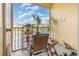 Outdoor patio with furniture, plants, and a scenic view of the community at 1125 Lake Shadow Cir # 5308, Maitland, FL 32751