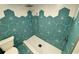 Stylish bathroom features unique tile design and a modern shower head, creating a spa-like retreat at 1130 W Lake Brantley Rd, Altamonte Springs, FL 32714