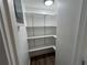 Well-organized pantry with adjustable shelves, providing efficient storage solutions at 1130 W Lake Brantley Rd, Altamonte Springs, FL 32714