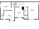 Detailed floor plan showcasing the layout of the upper level with dimensions for each room at 20796 Quinn St, Orlando, FL 32833