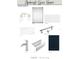Guest bathroom design choices shown for tiles, lights, tub, faucet, countertop, and cabinetry hardware at 2215 Amherst Ave, Orlando, FL 32804