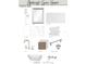 Primary bath's design features a mirror, lighting, countertops, tub, cabinetry, wet and dry floors, and a faucet at 2215 Amherst Ave, Orlando, FL 32804