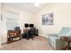 Office featuring a window, carpeting, and standard size closet at 2216 Grand Tree Ct, Lake Mary, FL 32746