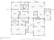 Detailed floor plan showcasing the layout of this home, including the primary bedroom and kitchen at 2312 S Summerlin Ave, Orlando, FL 32806