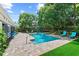 Beautiful backyard pool and patio area, perfect for outdoor entertaining at 2312 S Summerlin Ave, Orlando, FL 32806