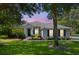 Charming home with manicured lawn, blue shutters, and brick accents creating a welcoming exterior at 2782 Cedar Knoll Dr, Apopka, FL 32712