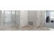 Spacious hallway with tile flooring, leading to various rooms in the house, and neutral paint at 3936 Silverstream Ter, Sanford, FL 32771