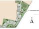Site plan with marked lot locations within the Creekwater community at 7811 Waterscape Dr, Groveland, FL 34736