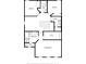Detailed floorplan showcasing the layout of the primary bedroom, bathroom, and additional bedrooms at 8955 Fluffy Lie Ct, Davenport, FL 33896