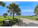 Scenic view of a golf course and tropical landscaping at 8955 Fluffy Lie Ct, Davenport, FL 33896