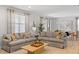 Comfortable living room with bright natural light, modern decor, and ample seating at 9023 Shadow Mountain St, Davenport, FL 33896