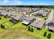 Aerial view of the home, fence, and backyard lawn at 9128 Sonoma Coast Dr, Winter Garden, FL 34787