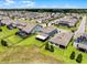 Aerial view of the home, fence, and backyard lawn at 9128 Sonoma Coast Dr, Winter Garden, FL 34787