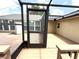 Wooden deck with view of screened-in pool area at 926 Freshmeadow Ct, Apopka, FL 32703