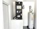 Water heater and HVAC on platform inside closet with easy access at 926 Freshmeadow Ct, Apopka, FL 32703