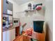Utility room with heater and storage space at 1850 Lakeshore Cir, Longwood, FL 32750