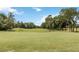 Expansive, manicured golf course with lush green grass and mature trees at 207 Spalding Way, Deland, FL 32724