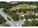 Aerial view of a neighborhood with homes and tree-lined streets at 2426 Breezy Meadow Rd, Apopka, FL 32712