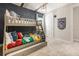 Themed bedroom with bunk beds, soft carpet, and overhead light at 421 Southfield St, Kissimmee, FL 34747