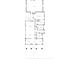 Simplified floor plan illustrating room placement, including a garage, patio, bedrooms, and living areas within the home at 4310 Ethan Lane Ln, Orlando, FL 32814