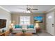 Bright and open living room with natural light and neutral walls at 4933 Balboa Dr, Orlando, FL 32808