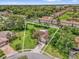 Aerial shot of property highlighting the lot size and beautiful landscaping at 4959 Ardmore Dr, Winter Park, FL 32792
