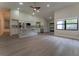 Spacious kitchen with an island, stainless appliances, and an open floor plan perfect for gatherings at 6019 Crystal View Dr, Orlando, FL 32819
