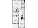 Upstairs floor plan of primary suite, bedrooms, and two bathrooms at 7803 Waterscape Dr, Groveland, FL 34736