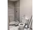 Bathroom currently under construction with new shower and toilet at 826 Horseshoe Bay Dr, Kissimmee, FL 34741