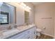Bright bathroom with double sinks, granite countertops, and updated fixtures at 835 Grand Regency Pt # 104, Altamonte Springs, FL 32714