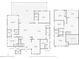 Detailed floor plan of the first and second floor of a home, showcasing layout and room dimensions at 10630 Mobberley Cir, Orlando, FL 32832