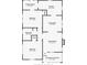 Detailed floor plan showcasing the layout of this home, including dimensions for each room at 1642 Mount Vernon St, Orlando, FL 32803