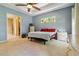 Comfortable main bedroom has neutral colors and lots of space at 21795 Sw 88Th Lane Rd, Dunnellon, FL 34431