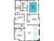 Second floor layout highlighting the primary suite, bedrooms, loft, and hall bath at 2486 Celebration Blvd, Celebration, FL 34747