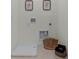 Laundry room with a water catch basin and hookups at 3304 Wye Oak Dr, Apopka, FL 32703