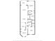 Detailed floor plan displaying the layout of the home, including the kitchen, bedrooms, living room, and bathrooms at 426 Bouchelle Dr # 202, New Smyrna Beach, FL 32169