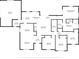 Dimensioned floor plan showing room sizes and layout, including kitchen, bedrooms, living spaces, and garage at 6630 Hidden Beach Cir, Orlando, FL 32819