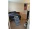Cozy bedroom featuring comfortable bed and American flag decor at 7230 Westpointe Blvd # 1235, Orlando, FL 32835