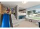 Unique bedroom with custom bunk beds and a slide for added fun at 7764 Indian Ridge N Trl, Kissimmee, FL 34747