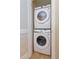 Conveniently stacked washer and dryer unit at 101 S Eola Dr # 1021, Orlando, FL 32801